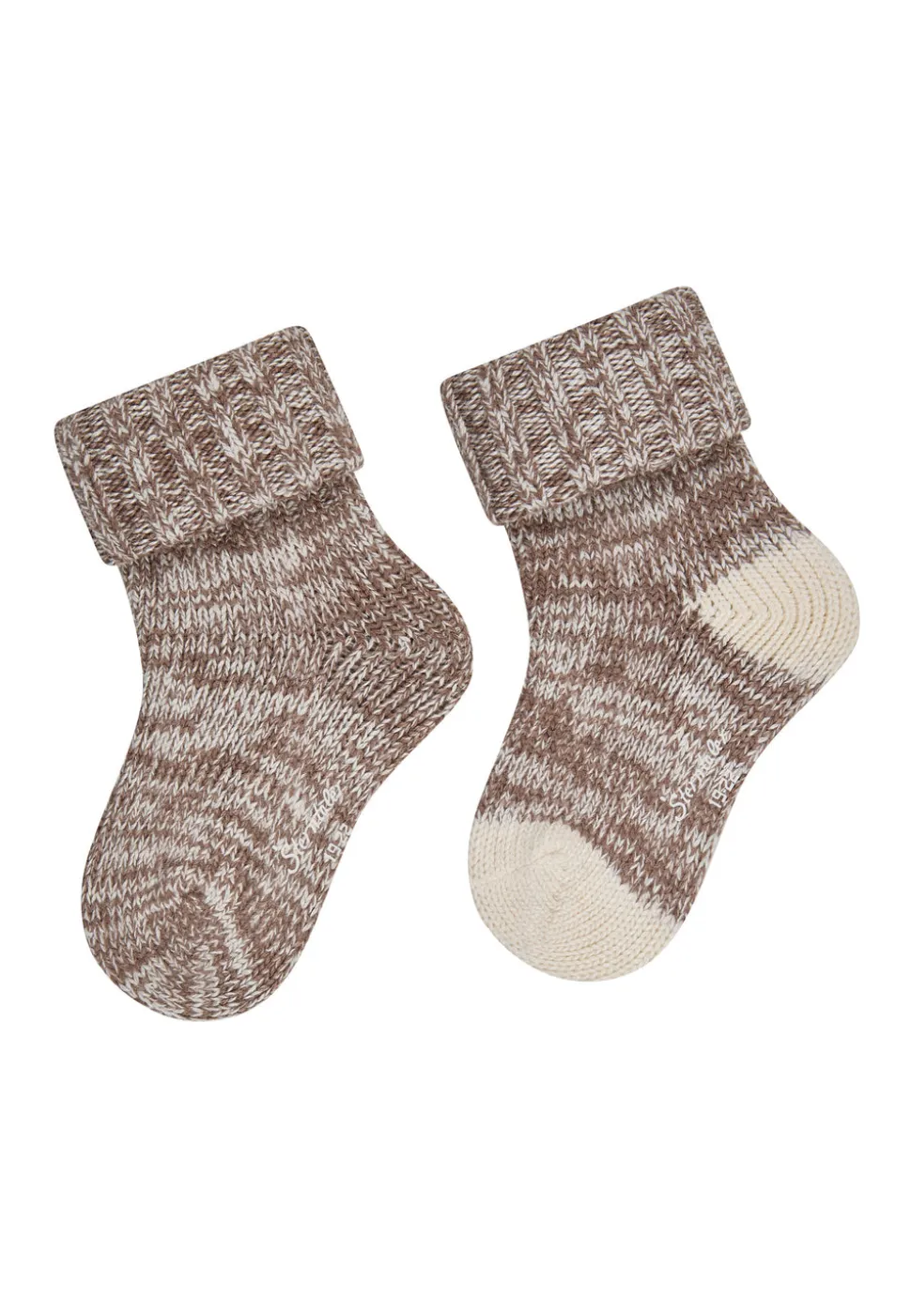 Socken 2er Pack Wolle mit Umschlag