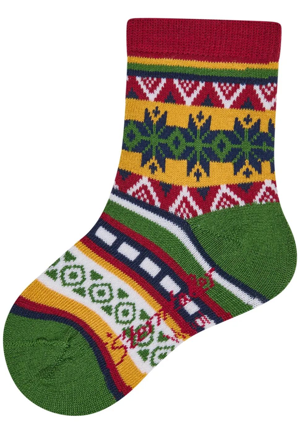 Socken Karo aus Wolle