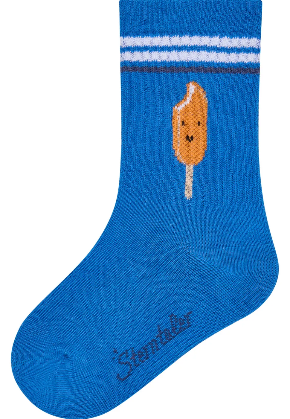 Socken lang Eis am Stiel