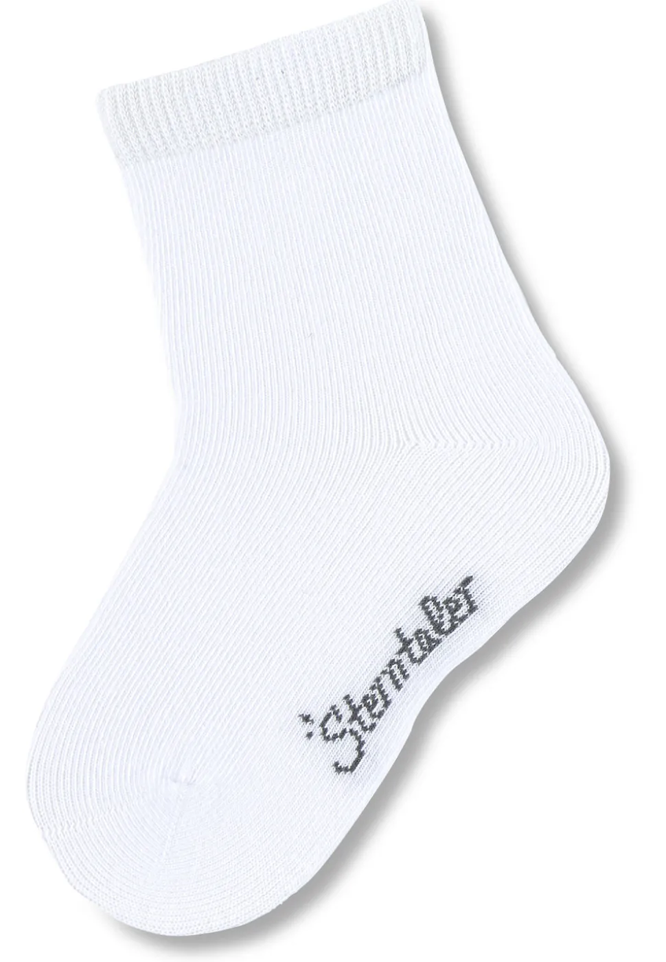 Socken uni mit hohem Baumwollanteil
