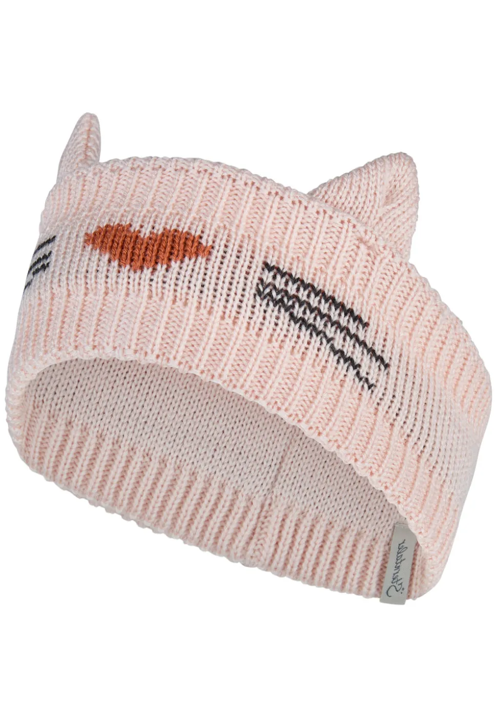 Stirnband Katze mit Ohren und Fleece-Futter
