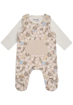 Strampler Set Safari aus Baumwolljersey