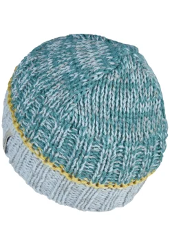 Strickmütze Farbmix mit Fleece-Futter