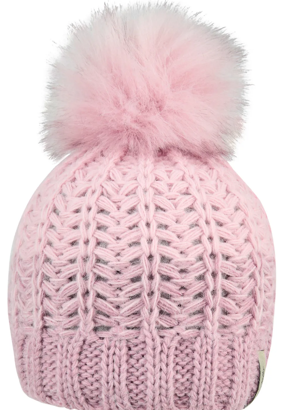 Strickmütze Farbverlauf mit Pompon
