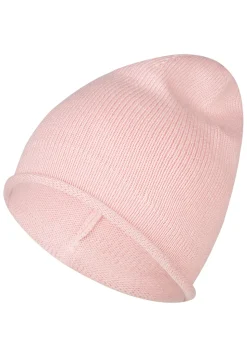 Strickmütze mit Rollrand aus Bio-Baumwolle