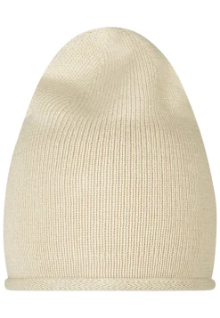 Strickmütze mit Rollrand aus Bio-Baumwolle
