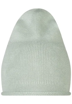 Strickmütze mit Rollrand aus Bio-Baumwolle