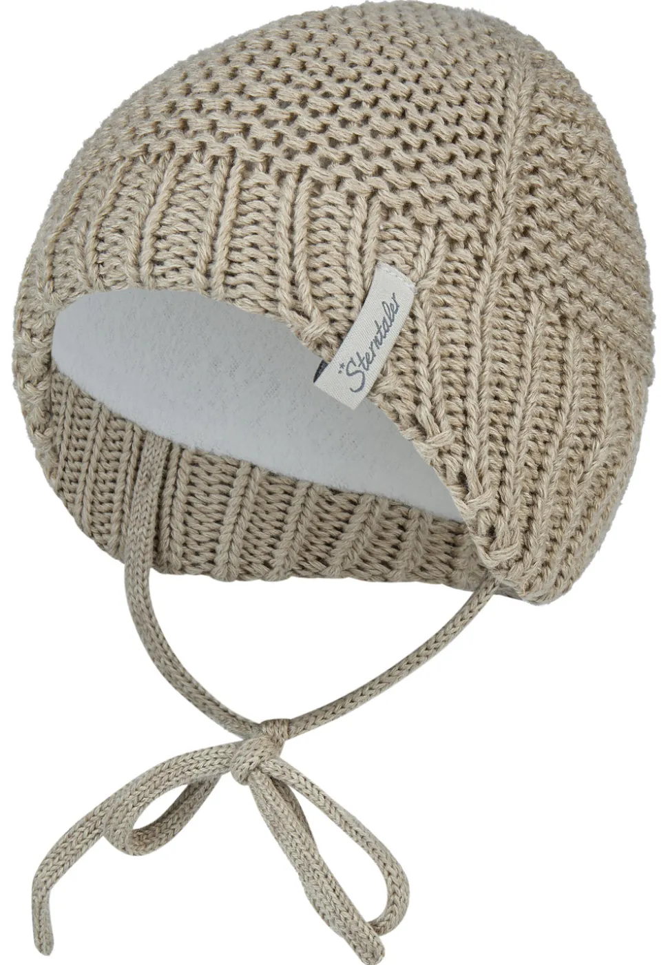 Strickmütze Mouline mit Ohrenklappen