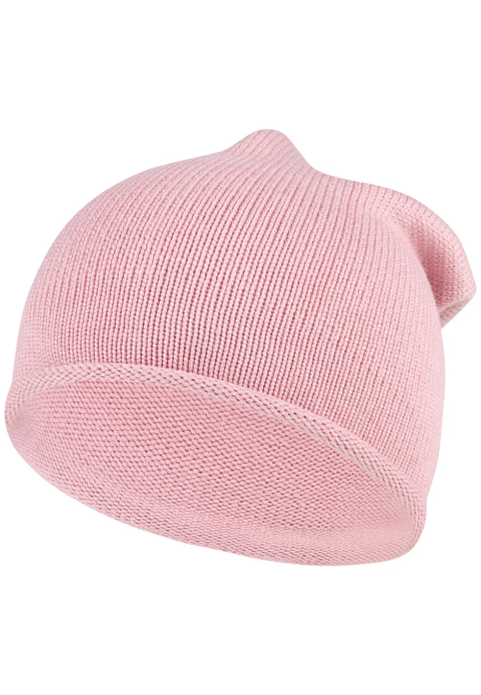 Strickmütze Rollrand aus Viskosemix