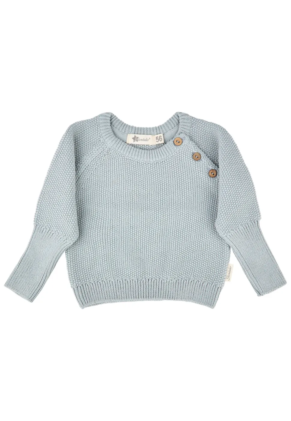 Strickpullover mit Mitwachsbündchen