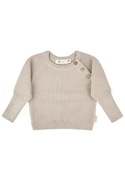 Strickpullover mit Mitwachsbündchen