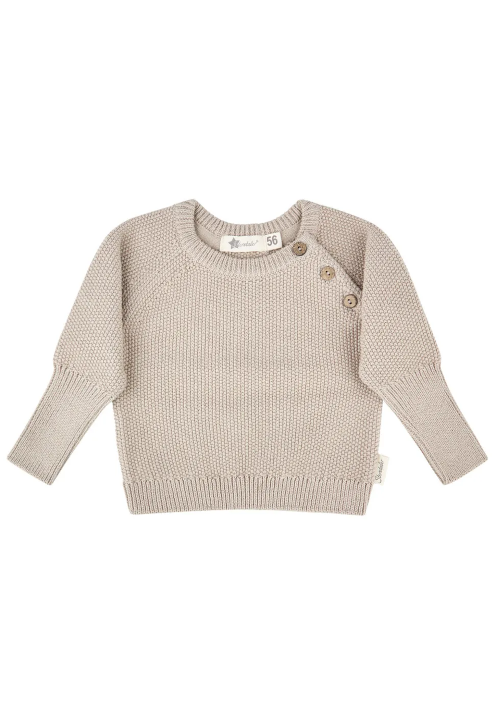 Strickpullover mit Mitwachsbündchen