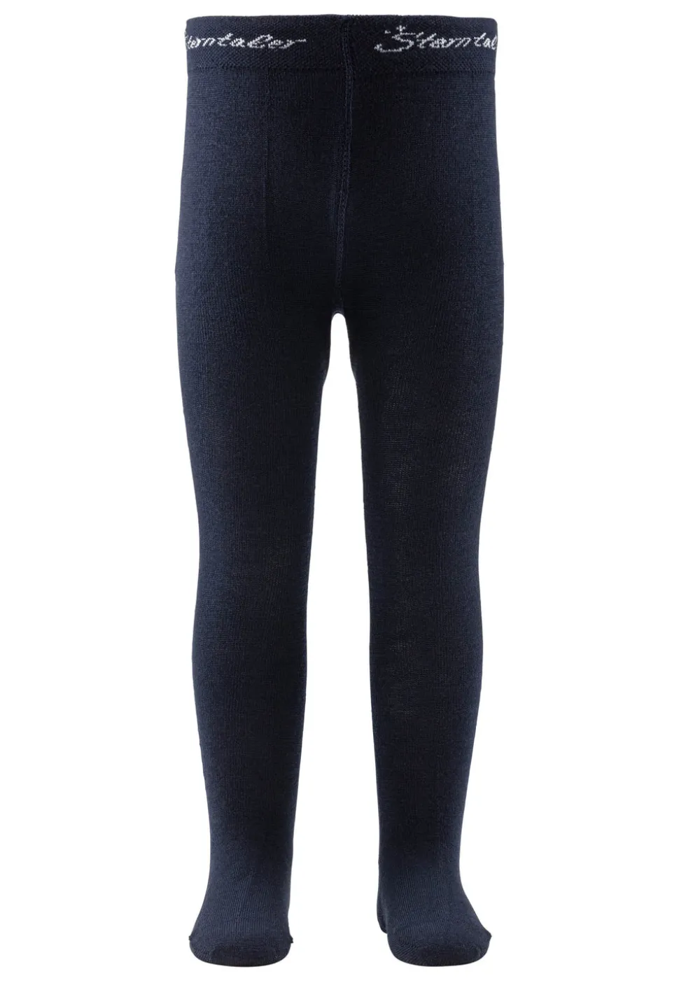 Strumpfhose aus Wolle - Uni