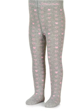 Strumpfhose mit Motiv Herzen