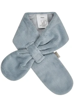 Teddyflausch-Schal mit Baumwollfleece-Futter & Klett