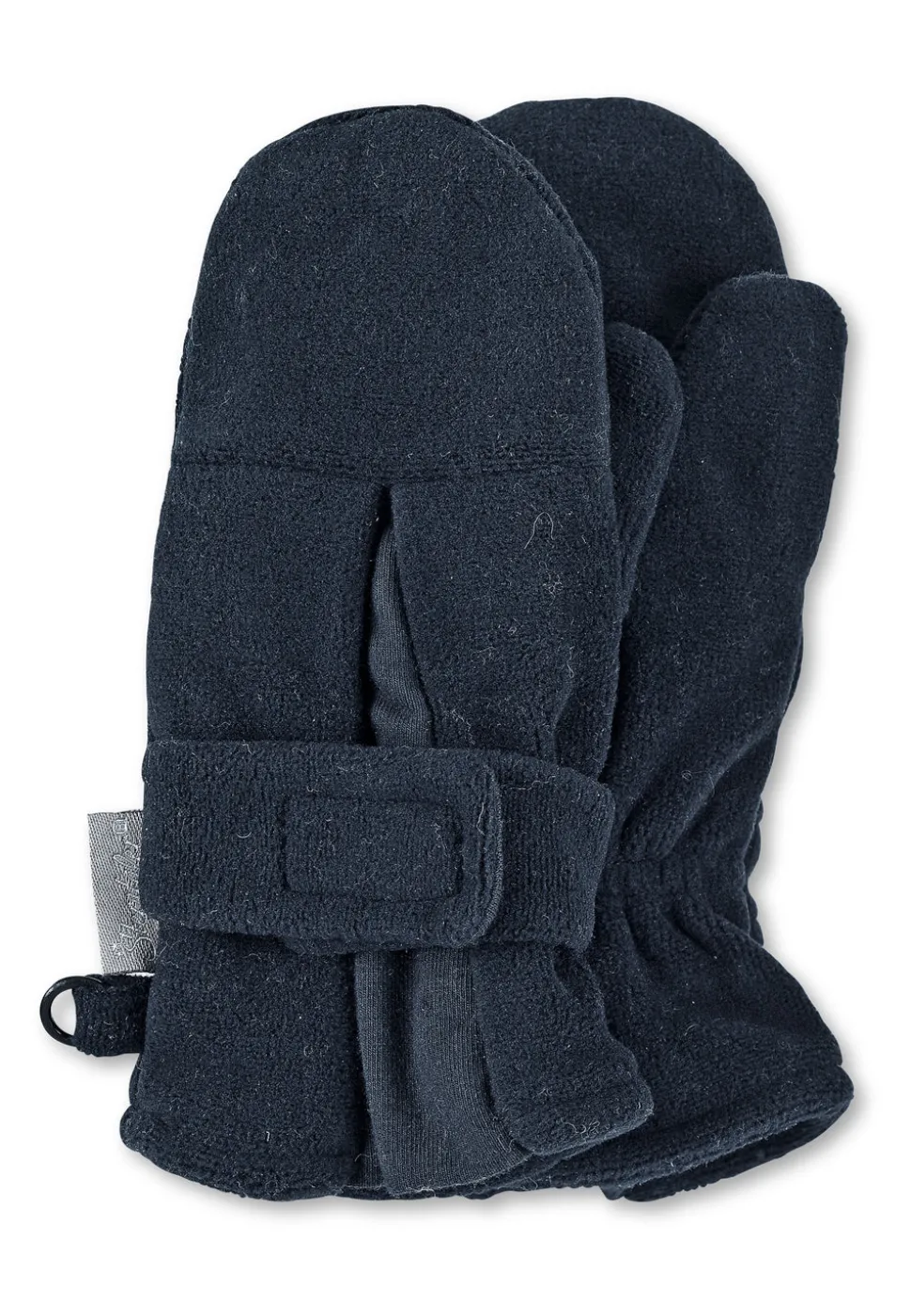Wärmende Microfleece-Fäustel mit Daumen & Klett