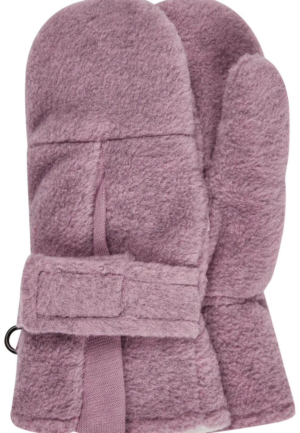 Wärmende Microfleece-Fäustel mit Daumen & Klett